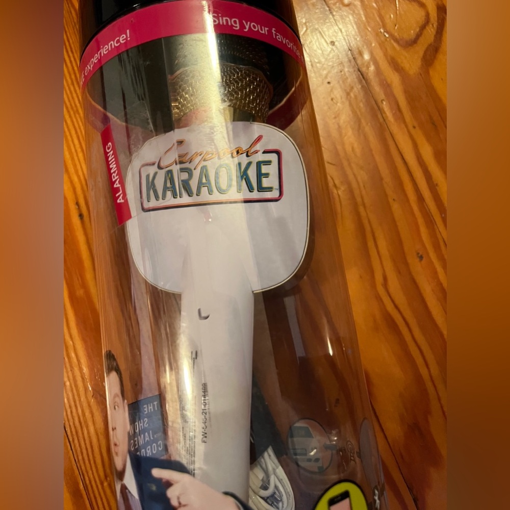 James Cordon Singing Machine The Late Late Show- Carpool Karaoke Kids Microphone